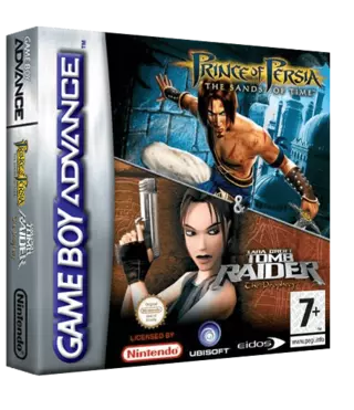 jeu Prince of Persia - the Sands of Time & Lara Croft Tomb Raider - the Prophecy